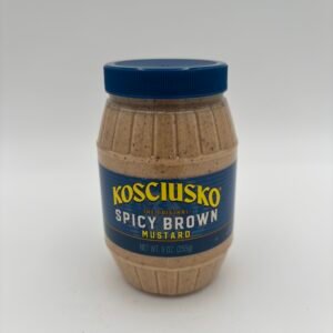 kosciusko spicy brown mustard