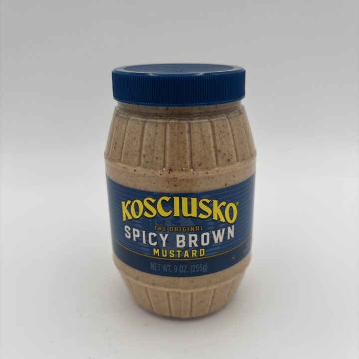 kosciusko spicy brown mustard