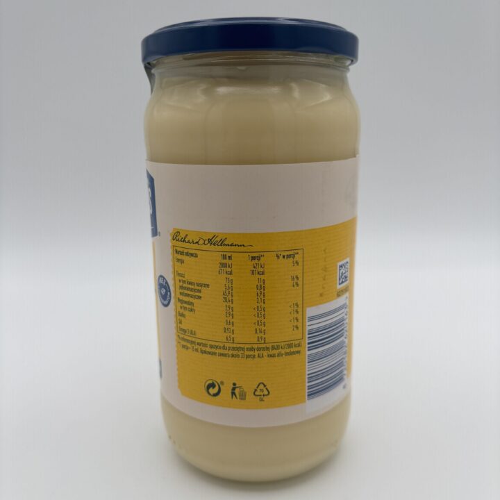 Alternative view of hellmans original mayonnaise