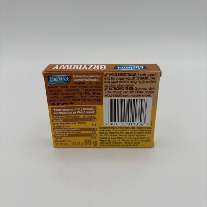 Alternative view of kucharek bullion grzybowy