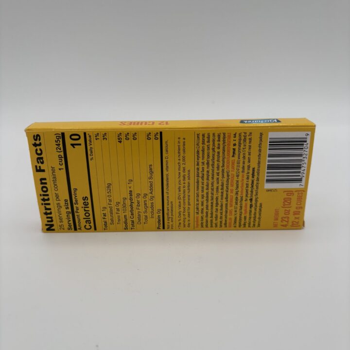 Alternative view of kucharek chicken bouillon cubes