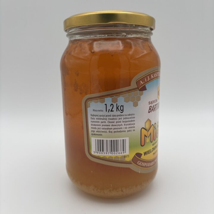 Alternative view of sadecki bartnik miod multi flower honey