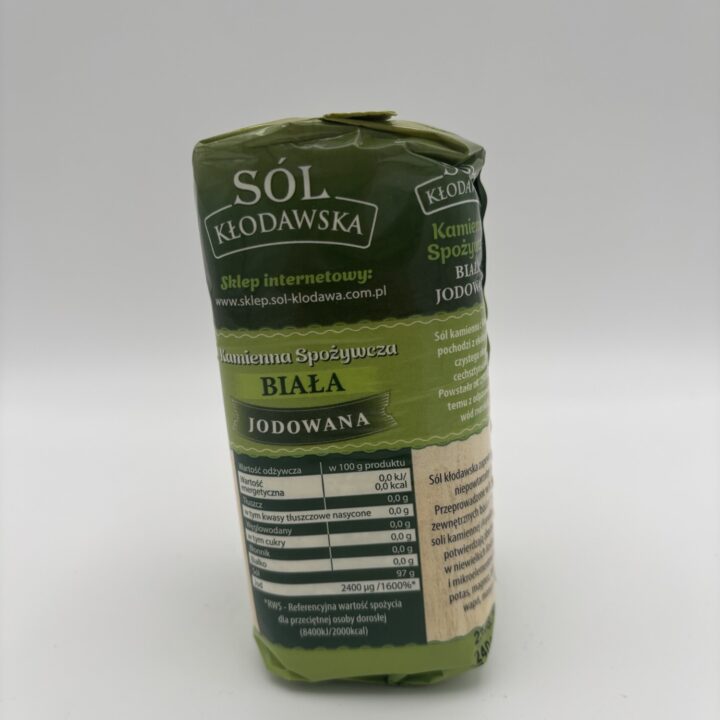 Alternative view of sol klodawska kamienna spozywcza biala