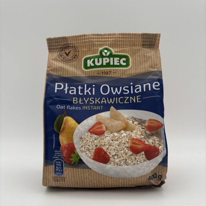 kupiec platki owsiane blyskawiczne