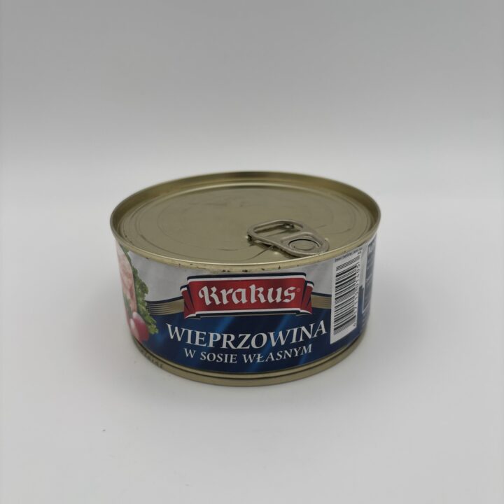 krakus wieprzowina w souse wlasnym, pork in natural juices