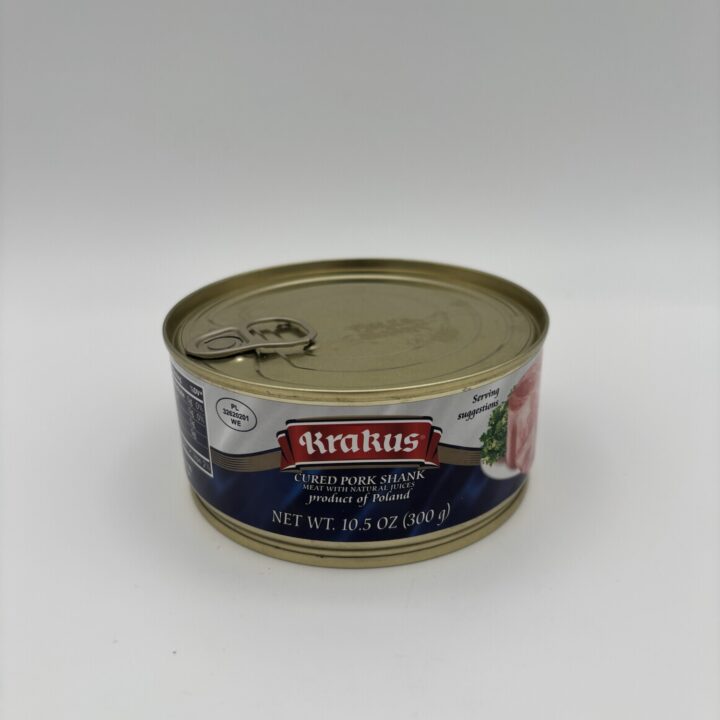 Alternative view of krakus golonka wieprzowa, cured pork shank
