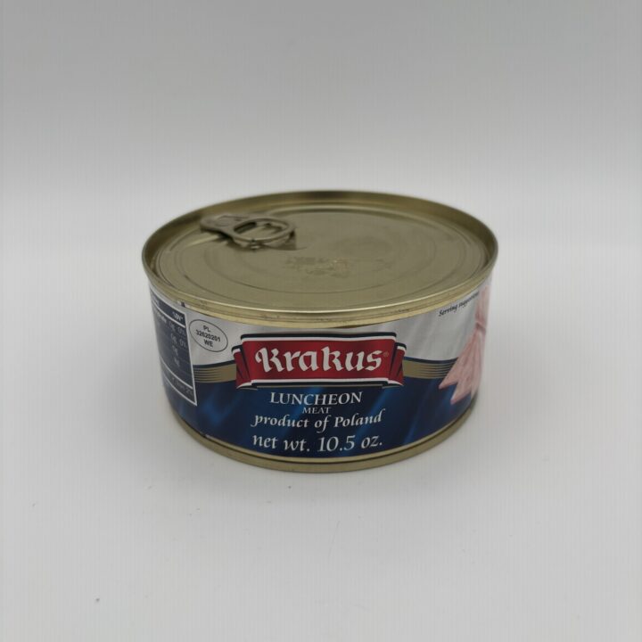 Alternative view of krakus luksusowa Mielonka wieprzowa, luncheon meat