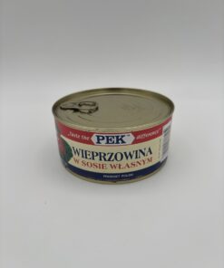 pek wieprzowina w sosie wlasnym, pork in natural juices