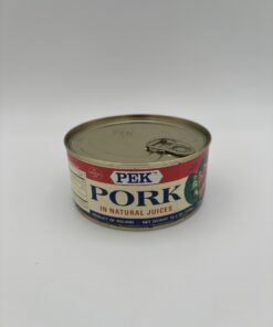 Alternative view of pek wieprzowina w sosie wlasnym, pork in natural juices