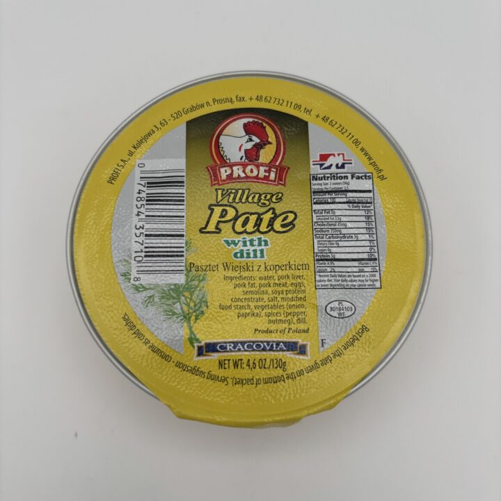 Alternative view of profi village pate with dill