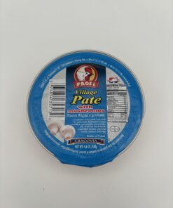 Alternative view of profi village pate with garlic