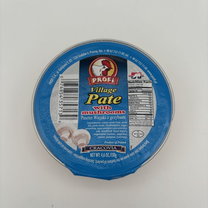 Alternative view of profi village pate with garlic