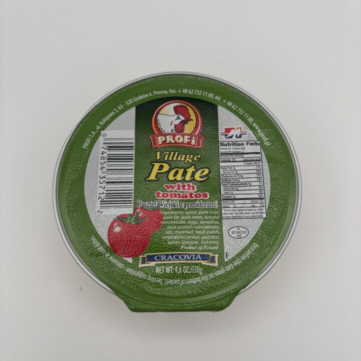 Alternative view of profi village pate with tomato’s