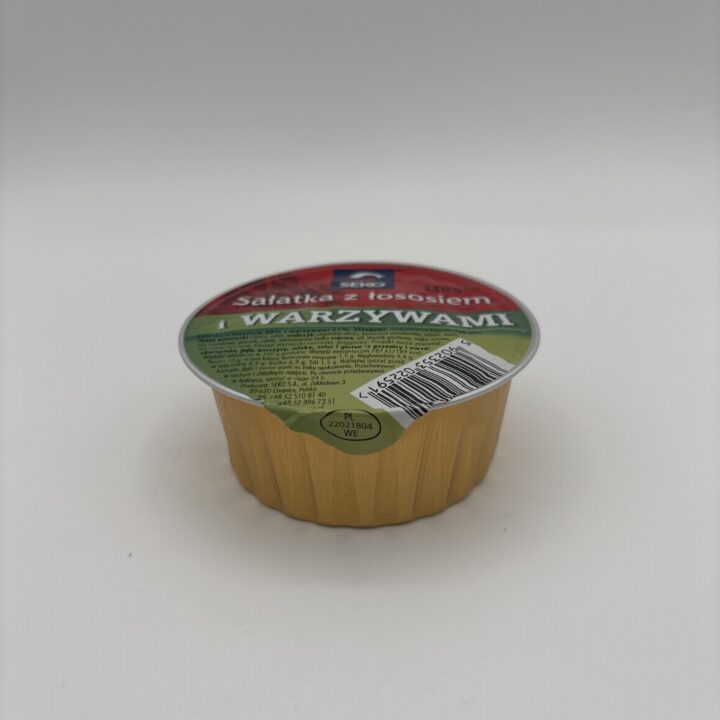 seko salatka z lososiem i warzywami