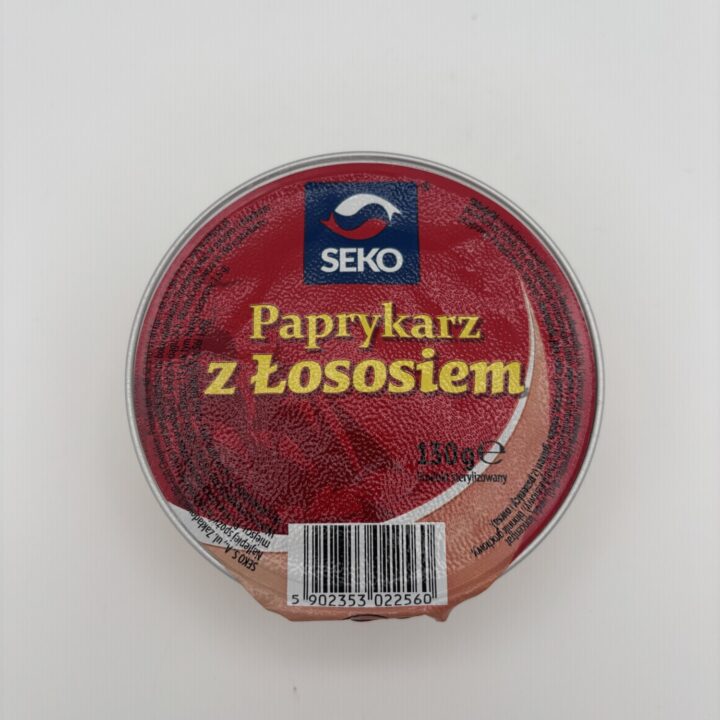 Alternative view of seko paprykarz z lososiem