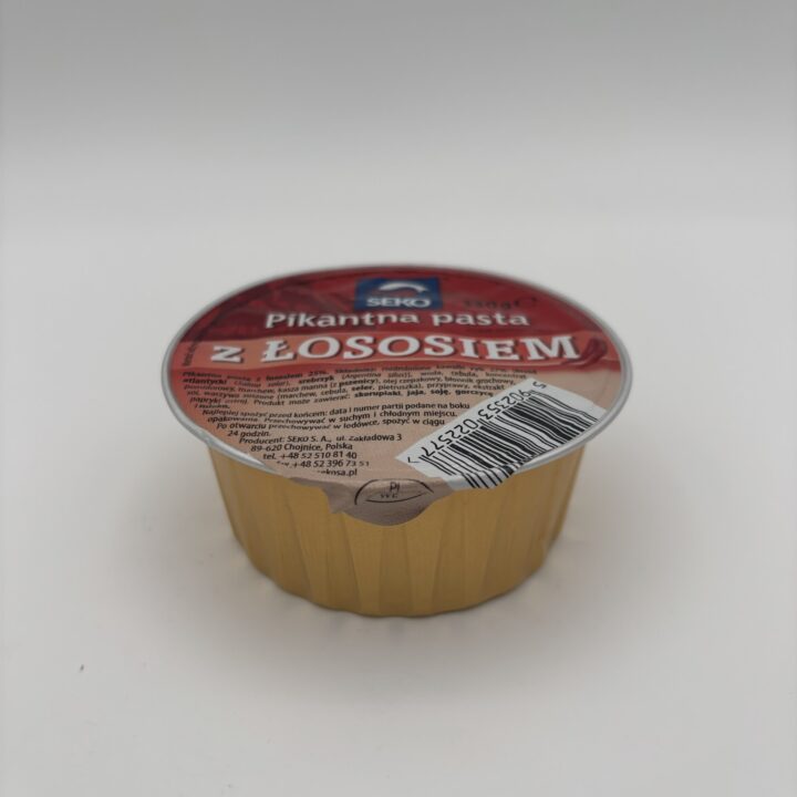 seko pikanta pasta z lososiem