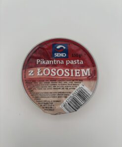 Alternative view of seko pikanta pasta z lososiem