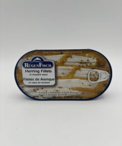 Alternative view of rugen Fisch herring fillets in mustard sauce