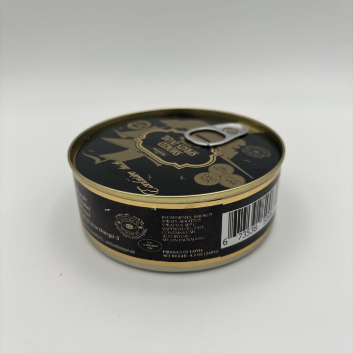 Alternative view of Belveder smoked sprats in oil