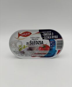 Alternative view of graal dZika ryba filety ze sledzia w sosie pomidorowym