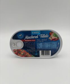 Alternative view of vavel mackerel fillets Hungarian style