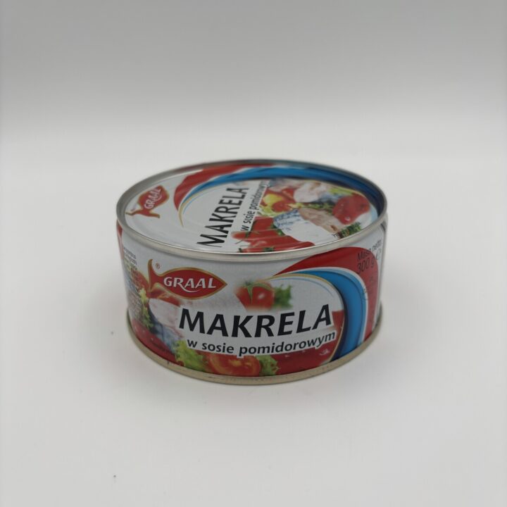 graal makrela w sosie pomidorowym