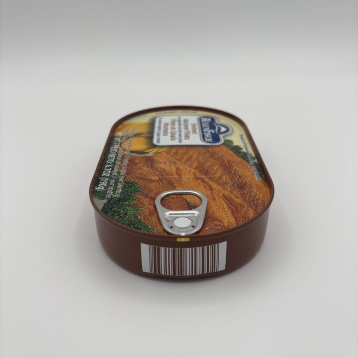 rugen fisch smoked mackerel fillets in vegetable oil and own juice