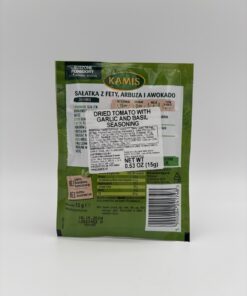 Alternative view of Kami’s suszone pomidory z czosnkiem i bazylia. Dried tomato with garlic and basil seasoning.
