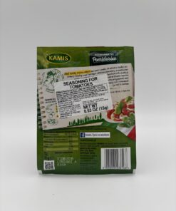 Alternative view of kamis przyprawa do pomidorow, seasoning for tomato.