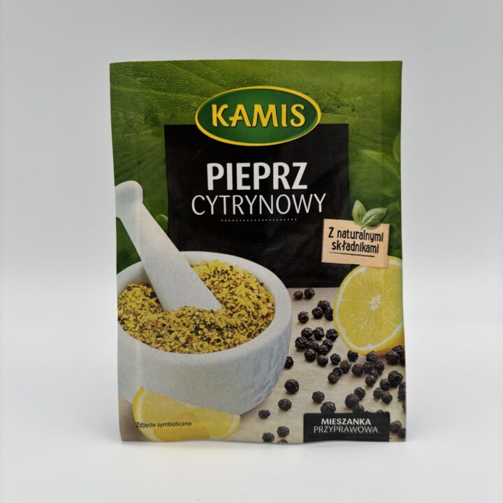 kamis pieprz cytrnowy, lemon pepper seasoning