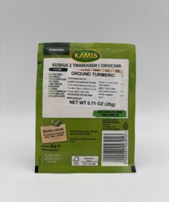 Alternative view of kamis kurkuma, ground tumeric.