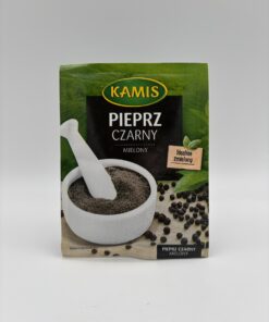 kamis pipers czarny mielony, ground black pepper.
