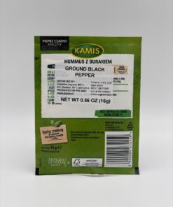 Alternative view of kamis pipers czarny mielony, ground black pepper.