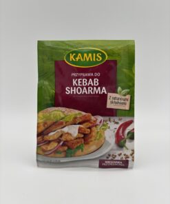 Kami’s przyprawa do kebab shoarma, kebab and shawarma seasoning mix.