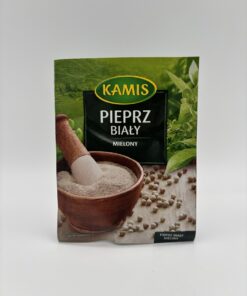 kamis pieprz bialy mielony, ground white pepper