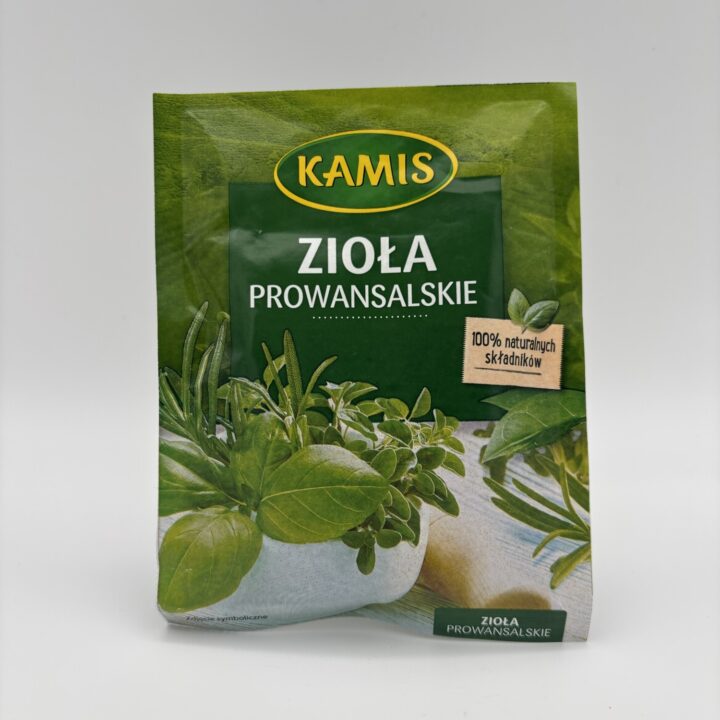 kamis ziola prowansalskie, herbes de provence