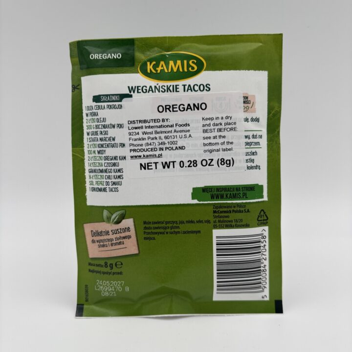 Alternative view of kamis oregano