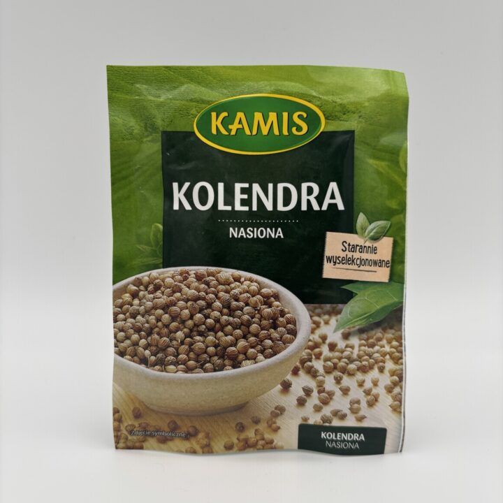 kamis kolendra nasiona, whole coriander seed