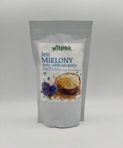 witpak Len mielony zloty odtluszczony ground flax seeds.
