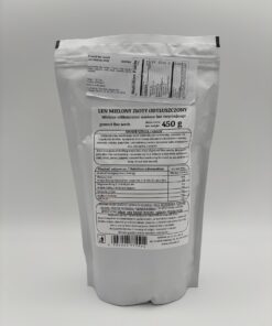 Alternative view of witpak Len mielony zloty odtluszczony ground flax seeds.