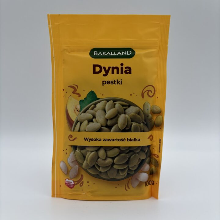 bakalland dynia pestki wysoka zawartosc bialka