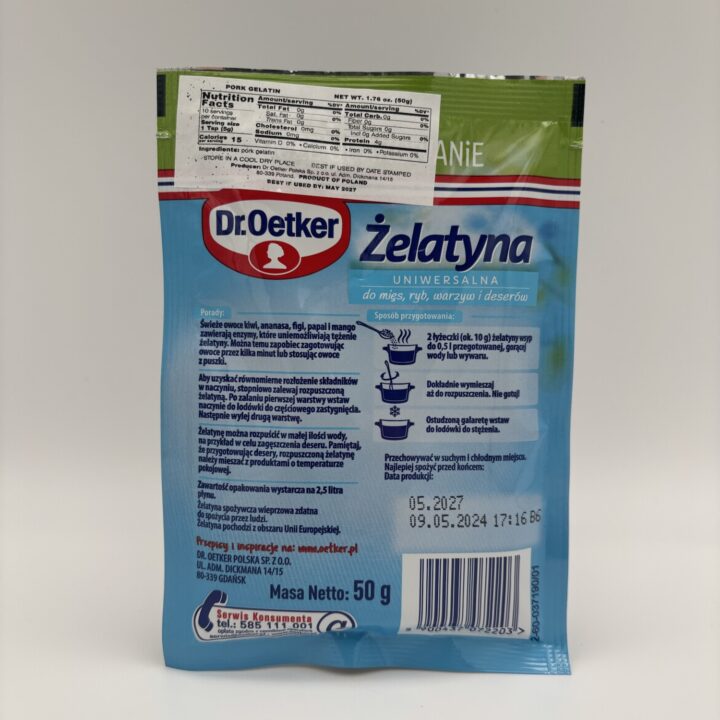 Alternative view of dr. Oetker zelatyna uniwersalna