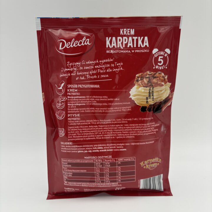 Alternative view of delecta krem karpatka