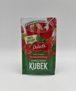 delecta kisiel truskawkowym owocowy