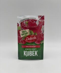 delecta kisiel malinowym