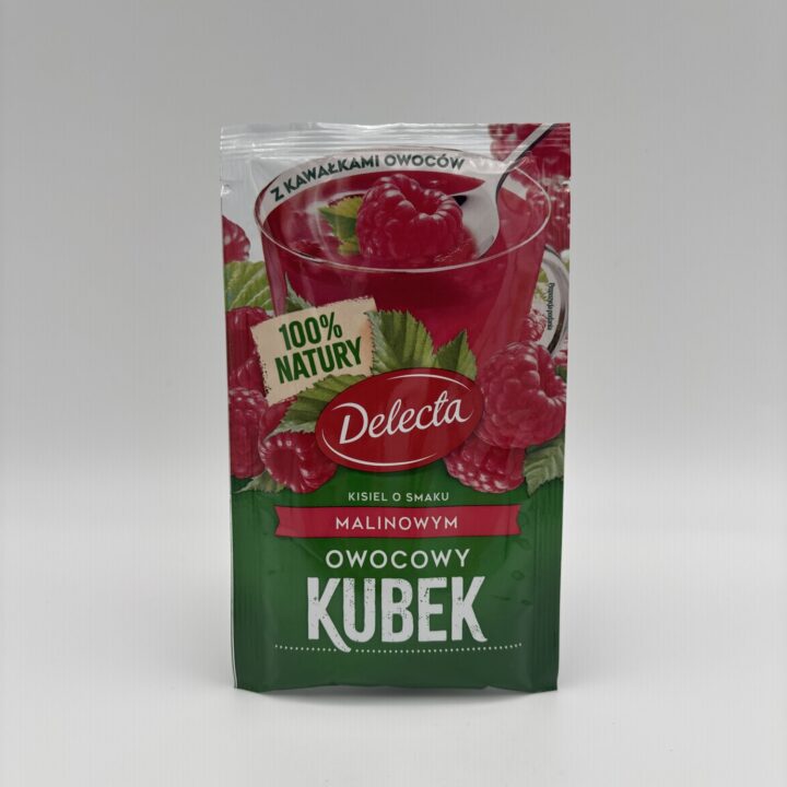 delecta kisiel malinowym