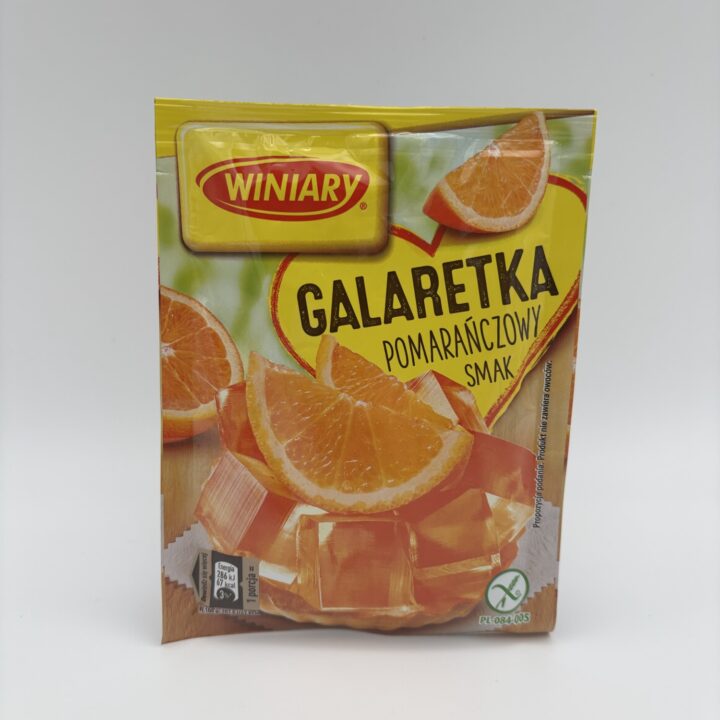 winiary galaretka pomaranczowy smak