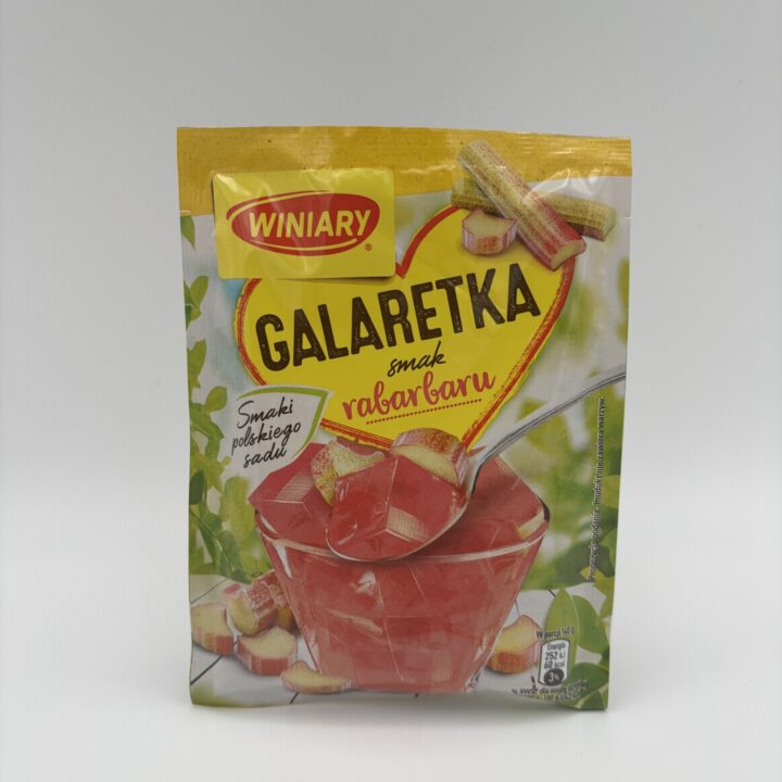 winiary galaretka smak rabarbaru