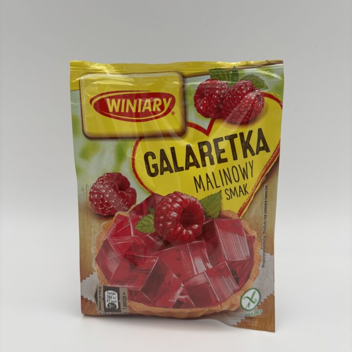 winiary galaretka malinowy smak