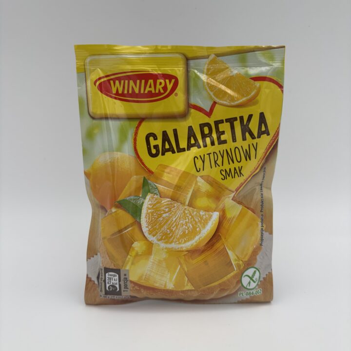 winiary galaretka cytrynowy smak